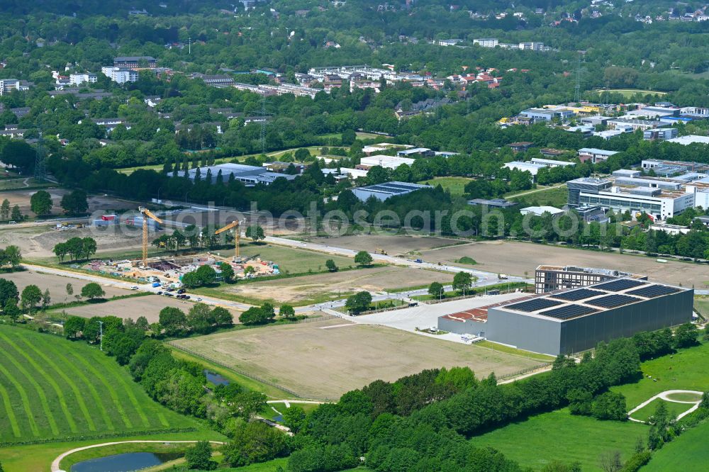 Hamburg from the bird's eye view: Administration building of the company SUND-Gruppe on street Merkurring in the district Rahlstedt in Hamburg, Germany