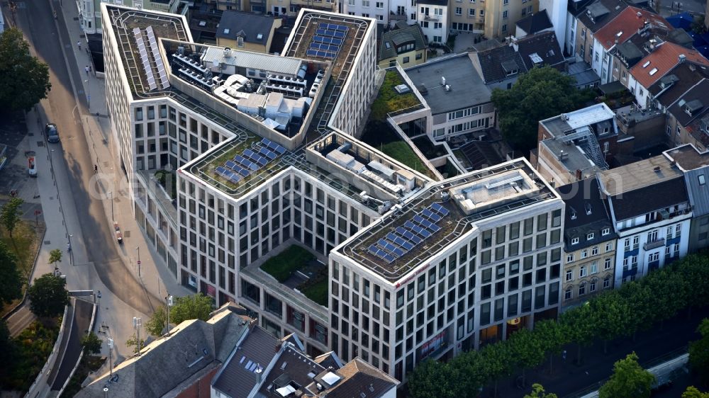 Aerial image Bonn - Banking administration building of the financial services company Sparkasse KoelnBonn in Bonn in the state North Rhine-Westphalia, Germany