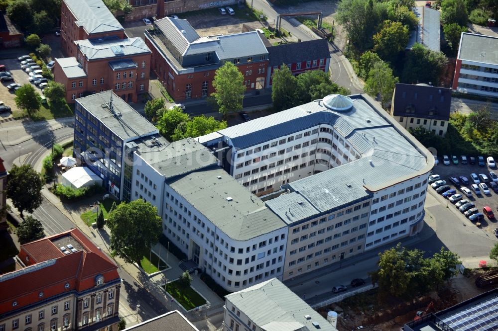 Aerial photograph Frankfurt Oder - View of administrative court Frankfurt Oder in Brandenburg