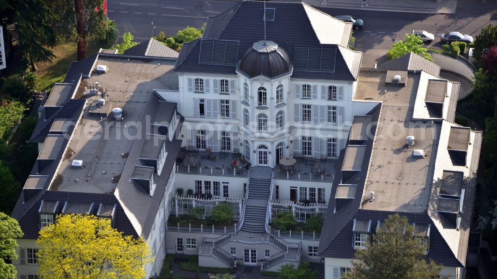 Aerial photograph Bonn - Villa Camphausen retirement home in Bonn in the state North Rhine-Westphalia, Germany