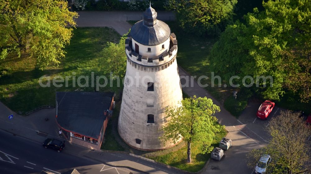 Aerial image Andernach - Water Tower in Andernach in the state Rhineland-Palatinate, Germany
