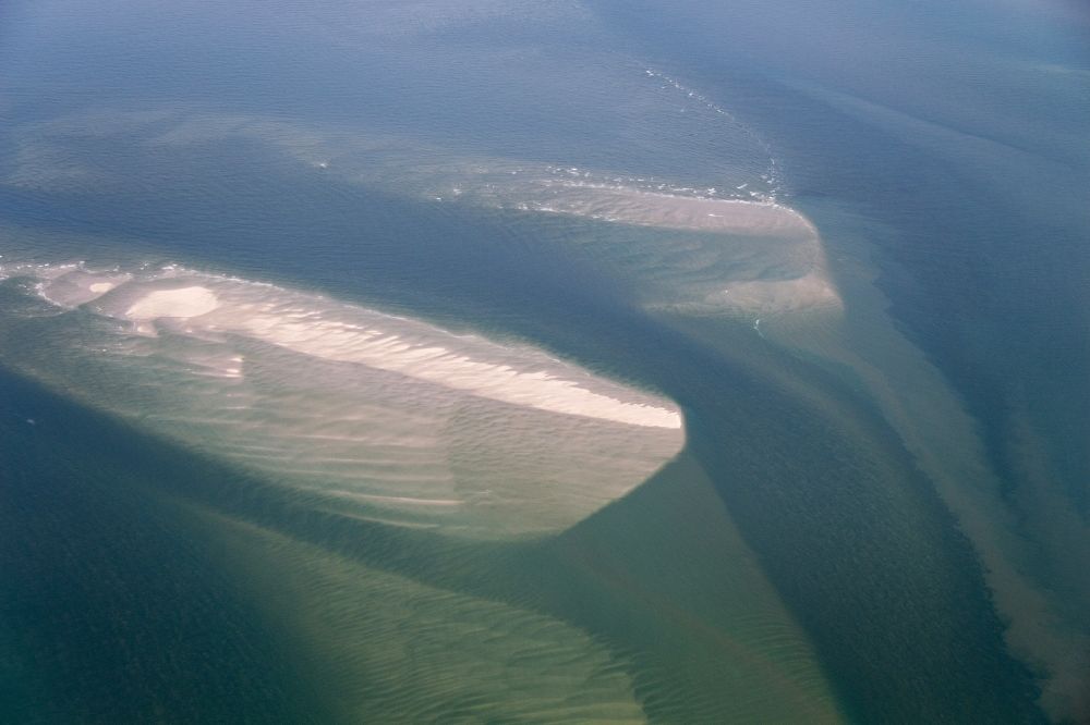 Aerial photograph Terschelling - Mudflats off the West Frisian island of Terschelling in the Netherlands