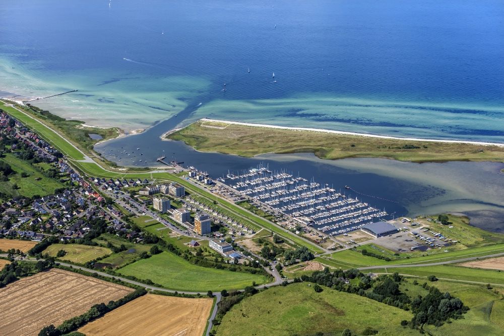 Aerial image Wendtorf - Wendtorfer Strand in Wendtorf in the state Schleswig-Holstein, Germany