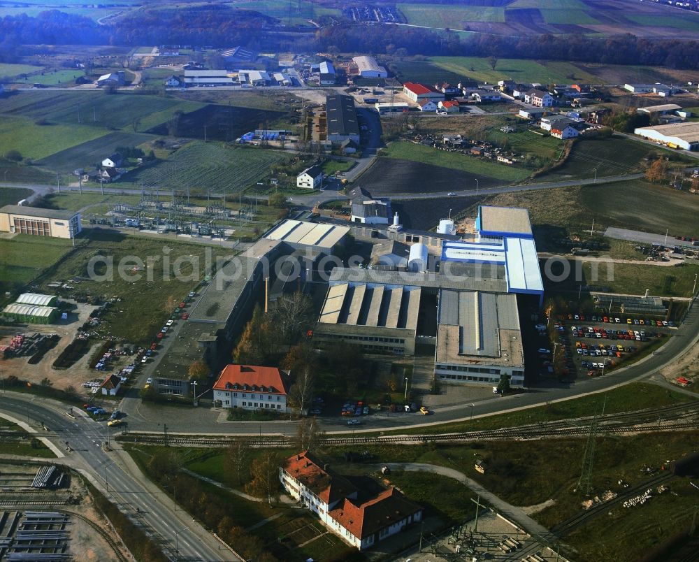 Aerial image Neumarkt in der Oberpfalz - Building and production halls on the premises of DEHN SE + Co KG on Hans-Dehn-Strasse in Neumarkt in der Oberpfalz in the state Bavaria, Germany