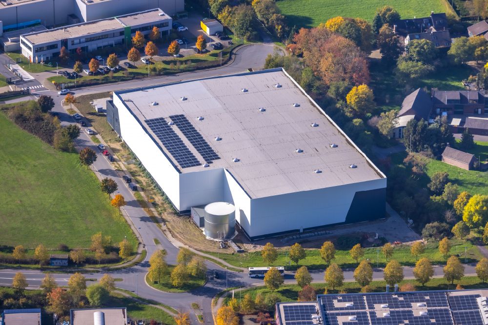 Aerial photograph Genend - Building and production halls on the premises of Firma Ornua Deutschland GmbH on street Kerrygoldstrasse in Genend in the state North Rhine-Westphalia, Germany