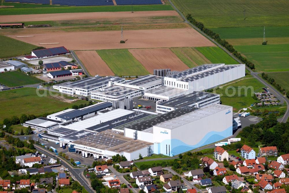 Dietenhofen from the bird's eye view: Building and production halls on the premises of geobra Brandstaetter Stiftung & Co. KG in Dietenhofen in the state Bavaria, Germany