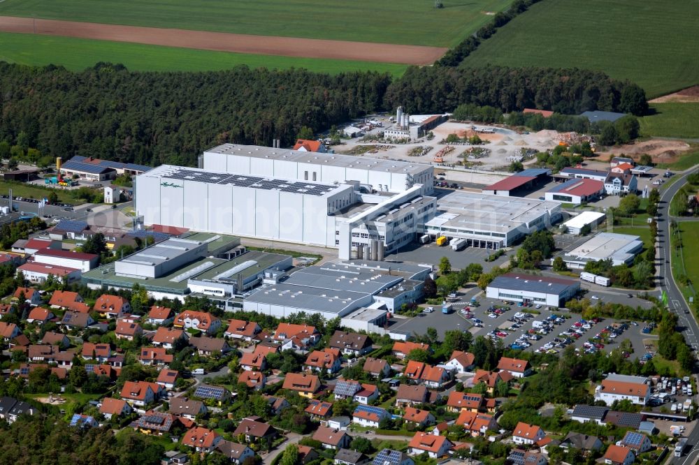 Aerial photograph Dietenhofen - Building and production halls on the premises of geobra Brandstaetter Stiftung & Co. KG in Dietenhofen in the state Bavaria, Germany