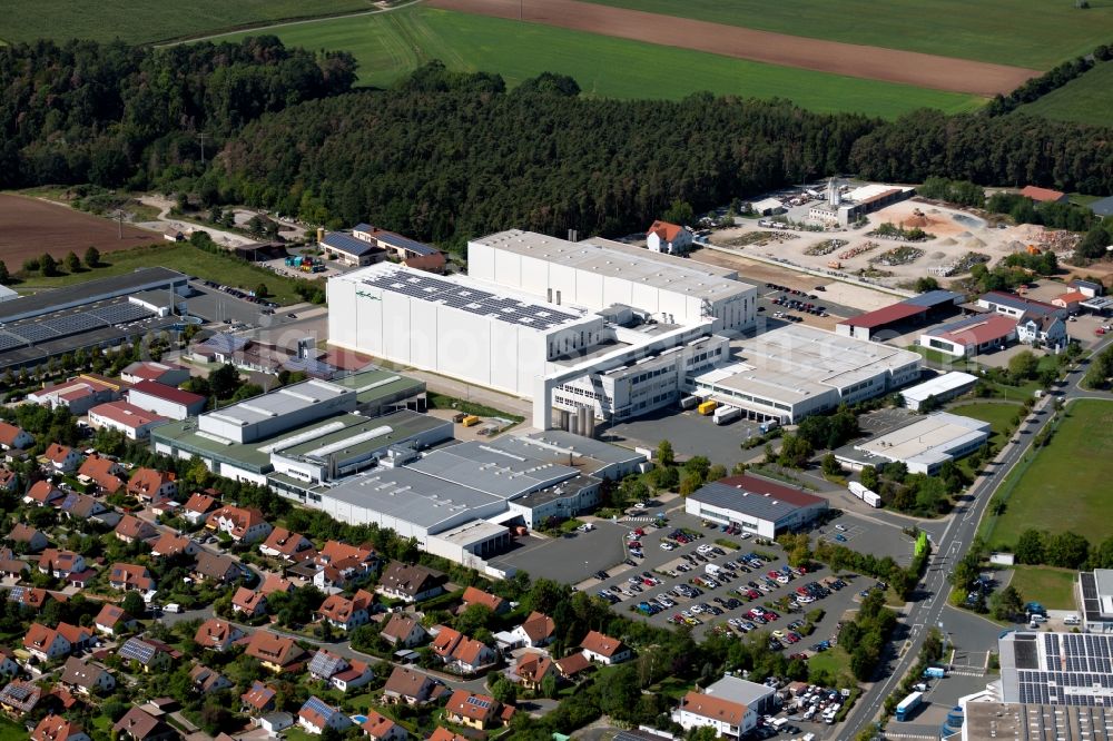 Aerial photograph Dietenhofen - Building and production halls on the premises of geobra Brandstaetter Stiftung & Co. KG in Dietenhofen in the state Bavaria, Germany