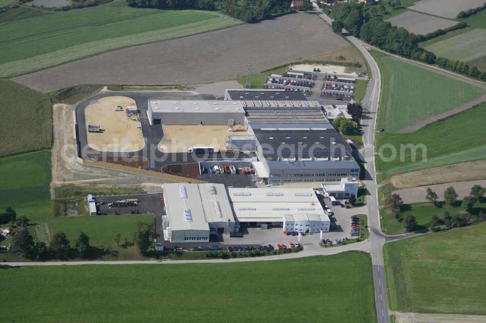 Aerial photograph Imling - Building and production halls on the premises of TORTEC Brandschutztor GmbH in Imling in Oberoesterreich, Austria
