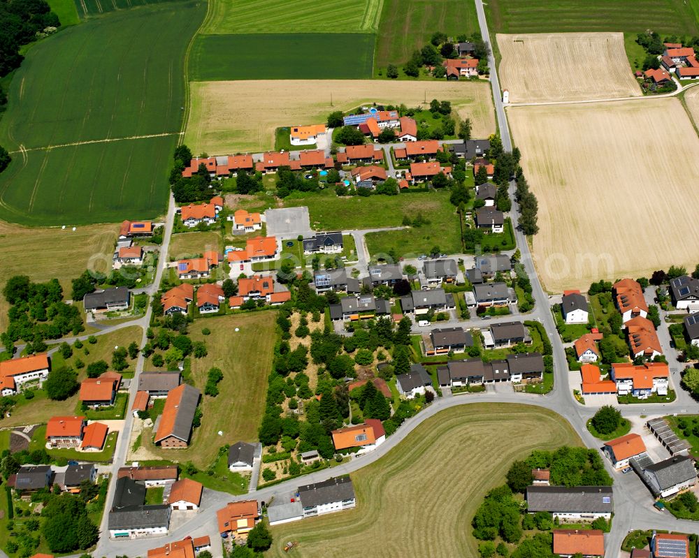 Aerial photograph Alberer - Single-family residential area of settlement in Alberer in the state Bavaria, Germany
