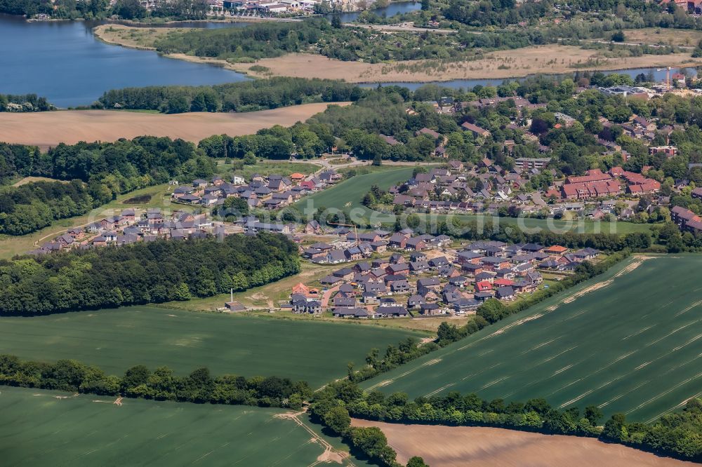 Aerial photograph Eckernförde - Single-family residential area of settlement on street Schiefkoppel in Eckernfoerde in the state Schleswig-Holstein, Germany