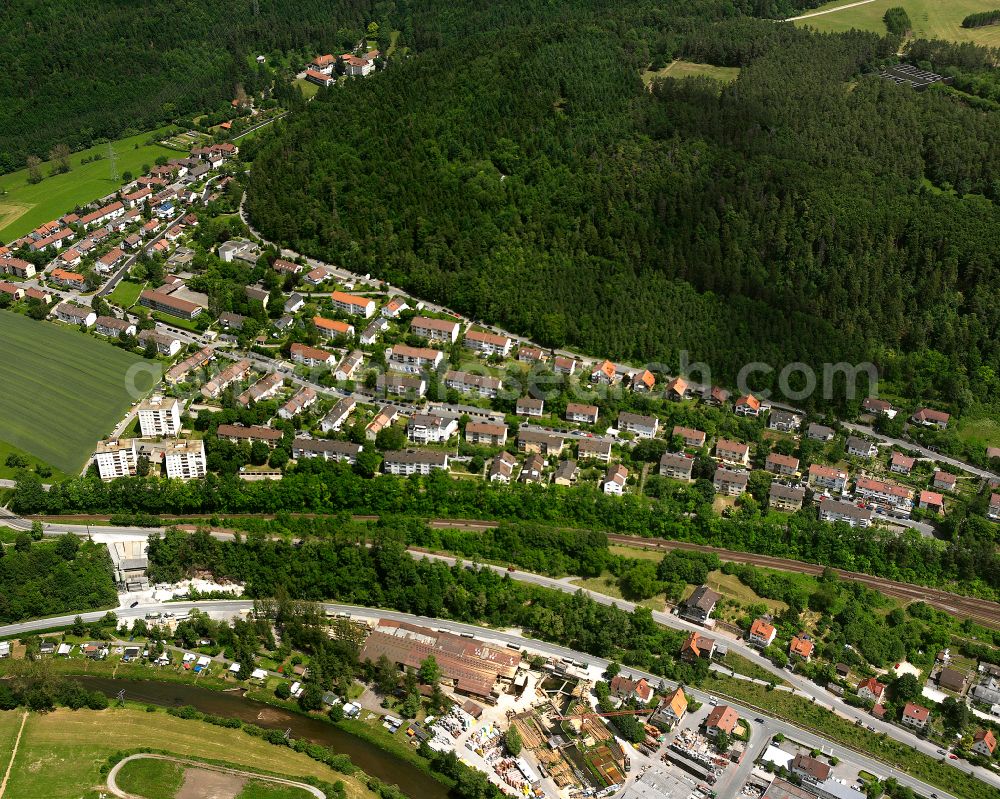 Aerial photograph Emmingen - Single-family residential area of settlement in Emmingen in the state Baden-Wuerttemberg, Germany