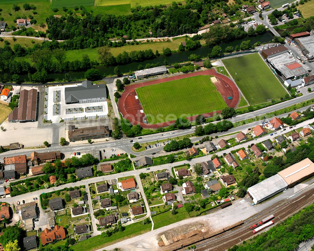 Aerial image Emmingen - Single-family residential area of settlement in Emmingen in the state Baden-Wuerttemberg, Germany