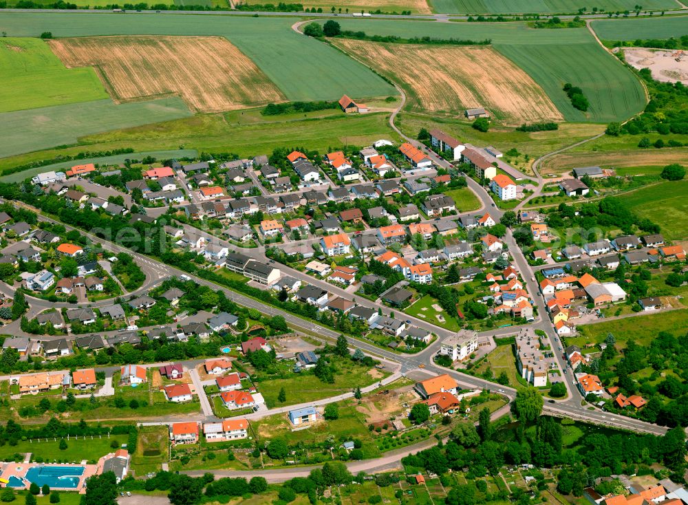 Aerial image Haide - Single-family residential area of settlement in Haide in the state Rhineland-Palatinate, Germany