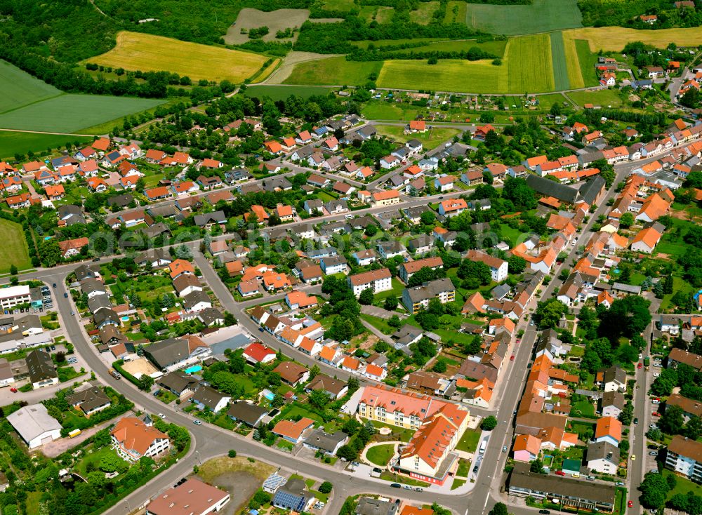 Aerial image Industriepark Nord - Single-family residential area of settlement in Industriepark Nord in the state Rhineland-Palatinate, Germany