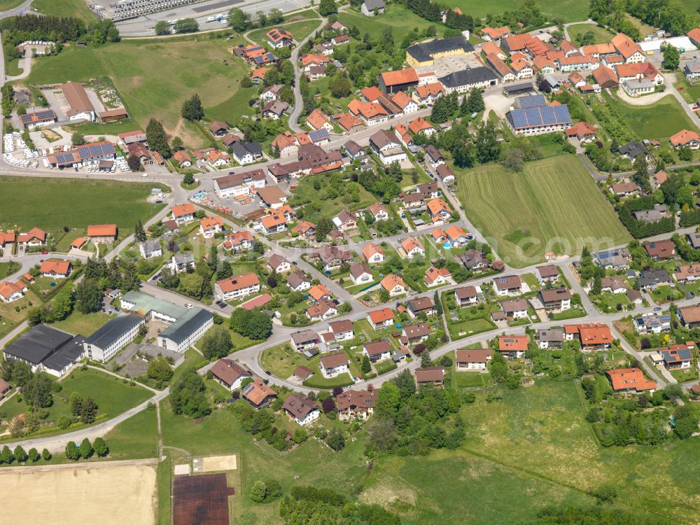 Aerial photograph Jandelsbrunn - Single-family residential area of settlement in Jandelsbrunn in the state Bavaria, Germany