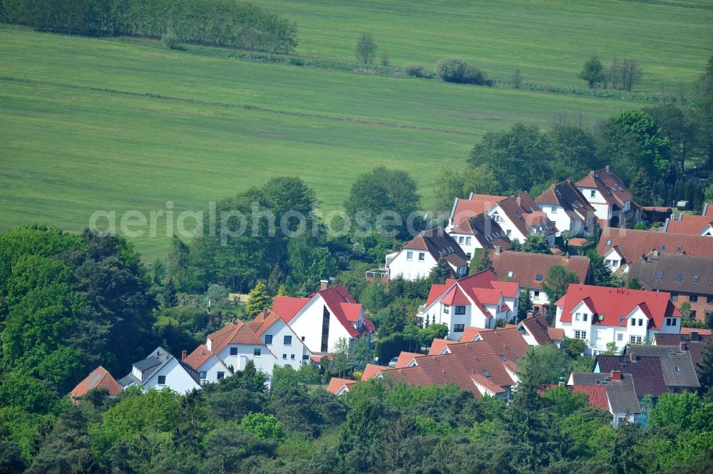 Aerial image Graal-Müritz - Single-family residential area of settlement Koppenheide in Graal-Mueritz in the state Mecklenburg - Western Pomerania, Germany