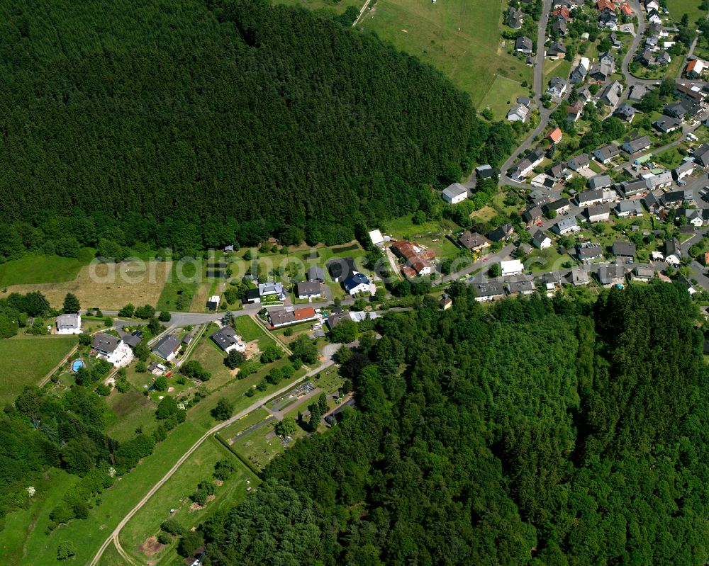 Aerial photograph Seelbach - Single-family residential area of settlement in Seelbach in the state Hesse, Germany
