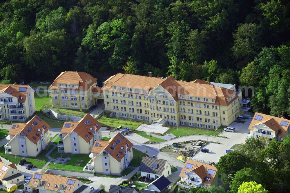 Aerial photograph Wernigerode - Residential area of the multi-family house settlement Argenta Wohnpark Hasserode in Wernigerode in the state Saxony-Anhalt, Germany