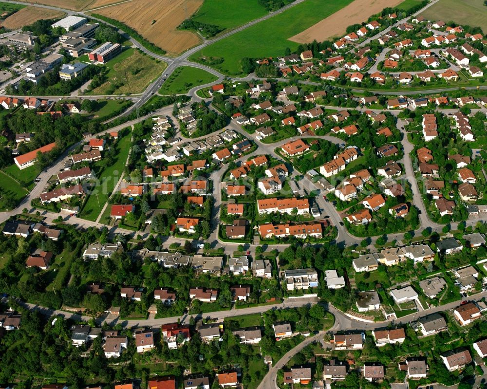 Aerial photograph Sankt Ulrich - Residential area of the multi-family house settlement in Sankt Ulrich in the state Bavaria, Germany