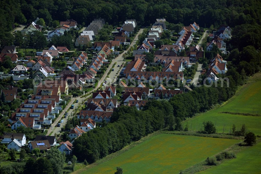 Aerial photograph Graal-Müritz - Settlement in Graal-Mueritz in the state Mecklenburg - Western Pomerania