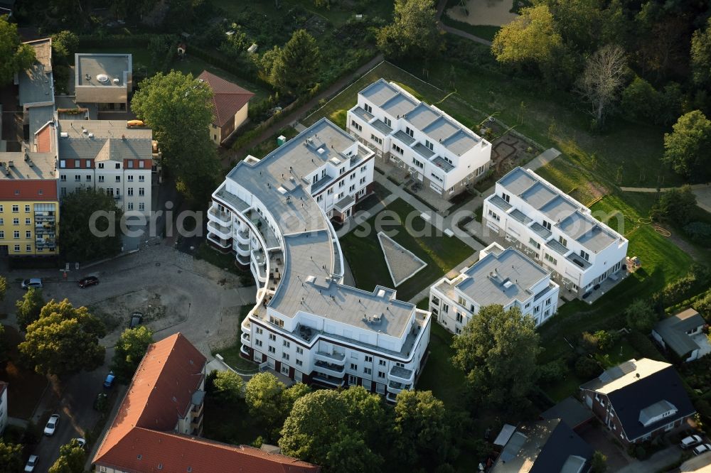 Aerial photograph Berlin - Residential building of Cardinal Place GmbH & Co. KG in Berlin Koepenick