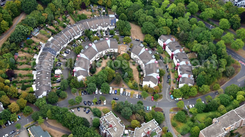 Aerial image Bonn - Housing estate on the Brueser Berg in Bonn in the state North Rhine-Westphalia, Germany