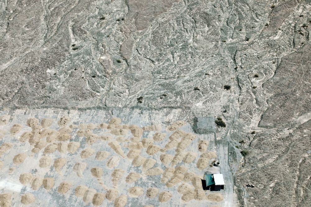 Aerial photograph Nasca - Deserts and steppe landscape in Nasca in Ica, Peru