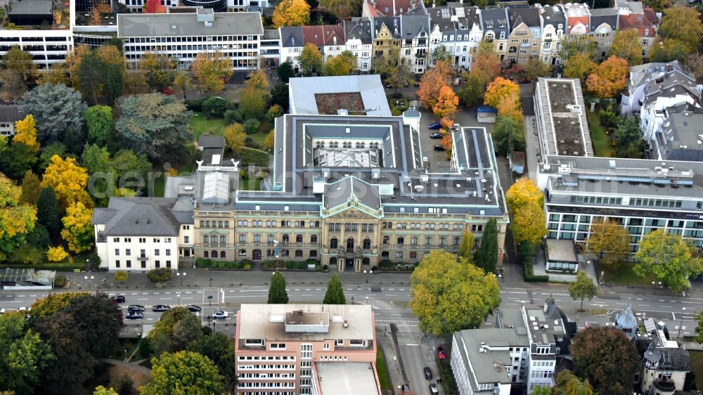 Bonn from the bird's eye view: Zoological Research Museum Alexander Koenig in Bonn in the state North Rhine-Westphalia, Germany